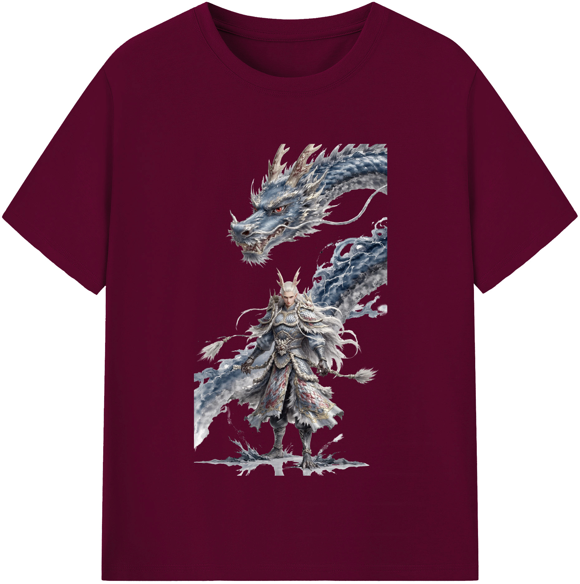 （画像用） Ne Zha 2 ナタ 魔童の大暴れ レディースカジュアルプリントTシャツ（綿100％）